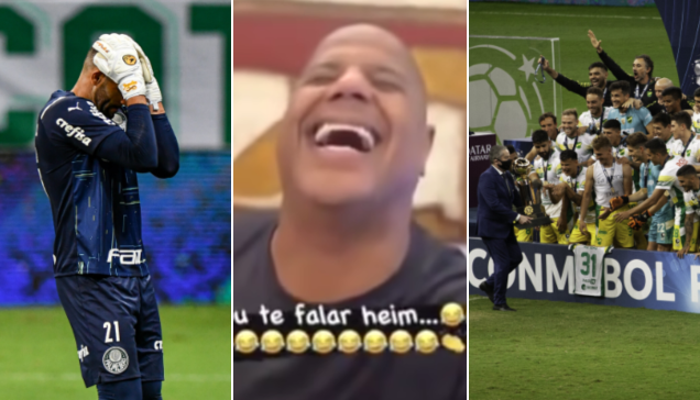 Marcelinho Carioca zoa Palmeiras após vice na Recopa Sul-Americana; assista