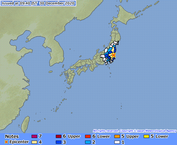 Terremoto de magnitude 5,1 atinge leste do Japão