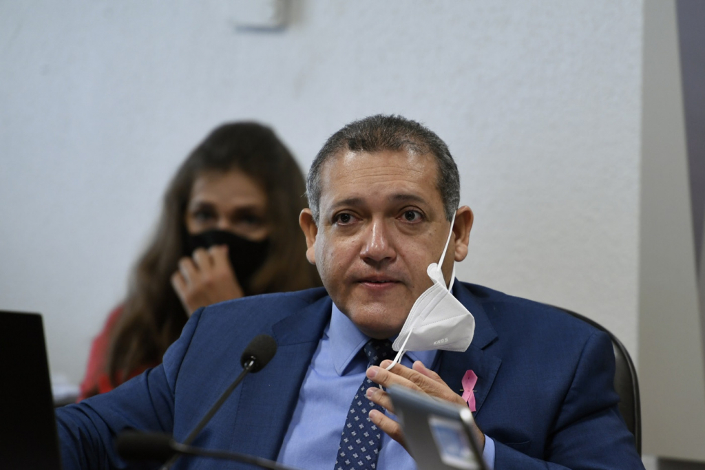 Nunes Marques rejeita ação de Kajuru sobre impeachment de Alexandre de Moraes