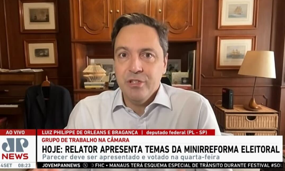 ‘Não vai dar a representatividade que o povo precisa’, critica Luiz Philippe de Orléans e Bragança sobre reforma eleitoral
