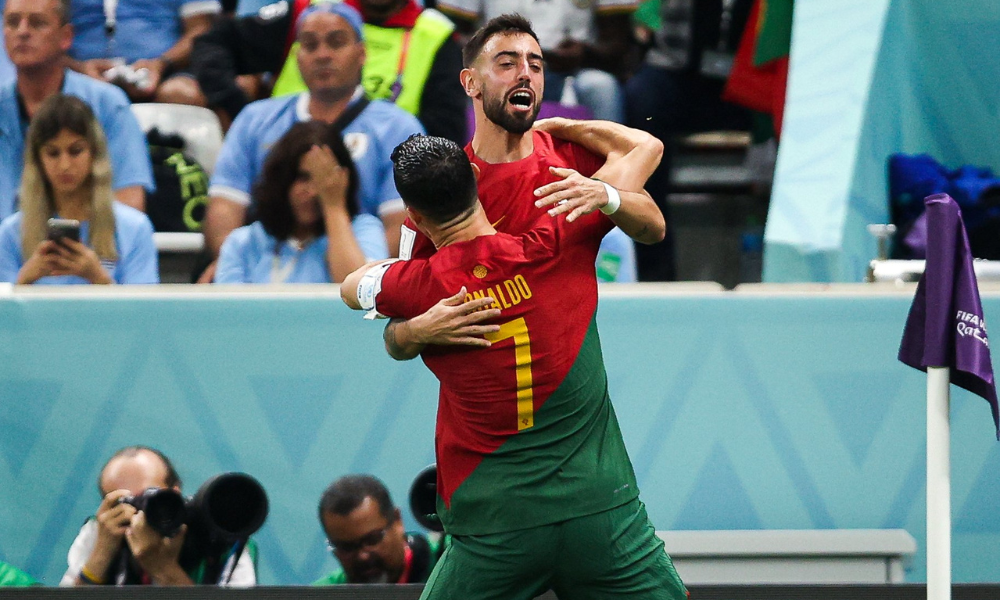Portugal vence Uruguai por 2 a 0 e se classifica às oitavas de final da Copa