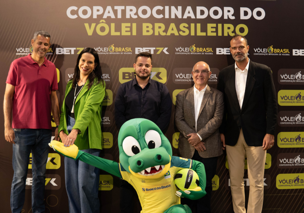 Bet7k é a nova copatrocinadora da Confederação Brasileira de Voleibol