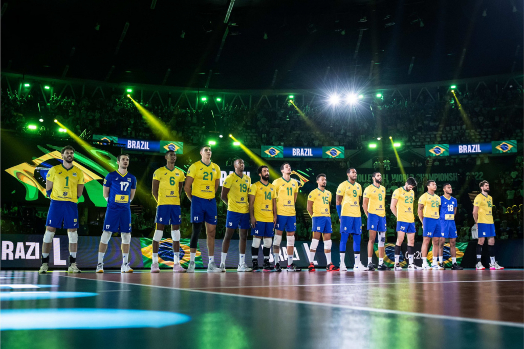 Brasil vence a Eslovênia e fica com o bronze no Mundial de vôlei masculino