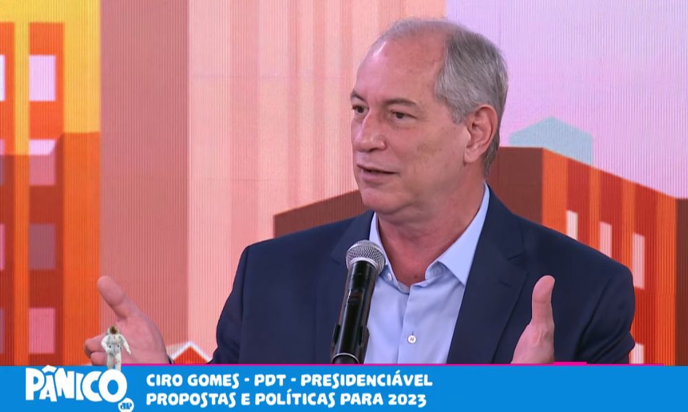 AO VIVO: Ciro Gomes concede entrevista ao Pânico; acompanhe