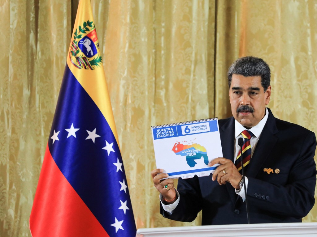 Maduro promulga lei que cria Estado de Essequibo em área disputada com a Guiana