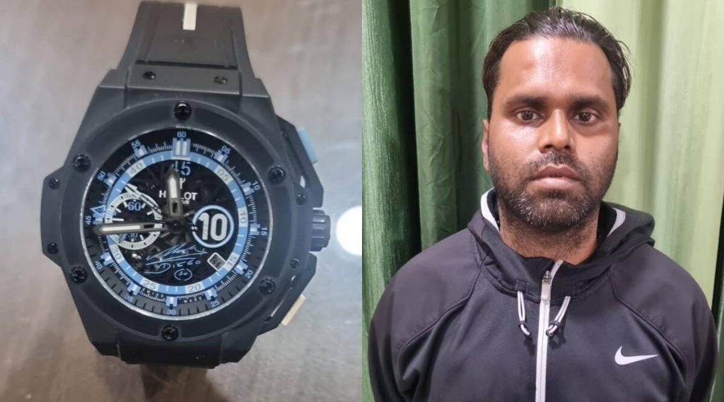 Polícia da Índia prende homem que roubou relógio de Maradona e recupera objeto