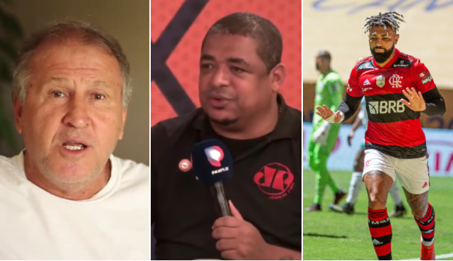 Vampeta polemiza ao montar top 3 da história do Flamengo; assista 