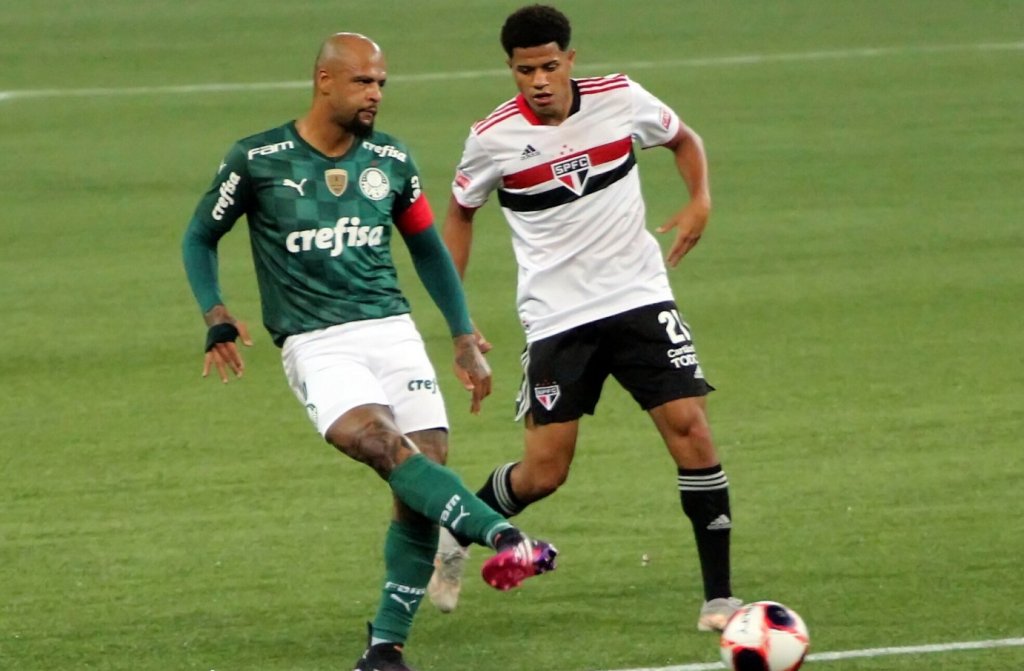 Palmeiras e São Paulo ficam no empate sem gols no jogo de ida da final do Paulistão