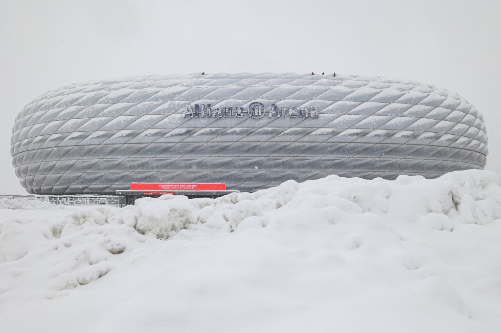 Confronto entre Bayern de Munique e Union Berlin é adiado por nevasca na Alemanha