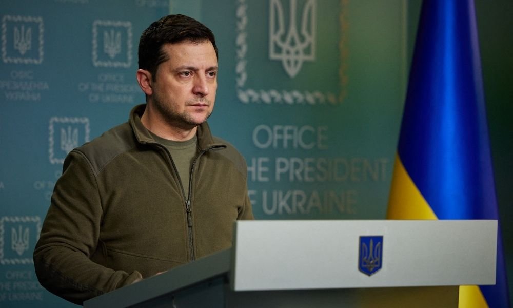 Zelensky saúda formação de coalizão de ajuda à Ucrânia