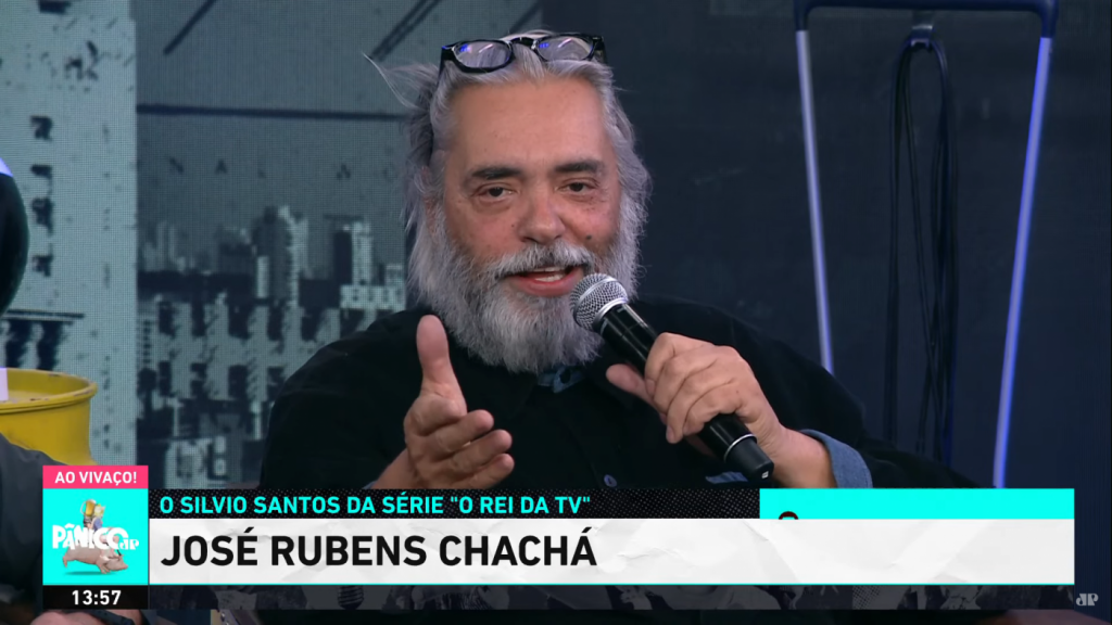 José Rubens Chachá, o Silvio Santos de ‘O Rei da TV’, diz que streaming é a salvação para atores: ‘Globo mandou todos embora’