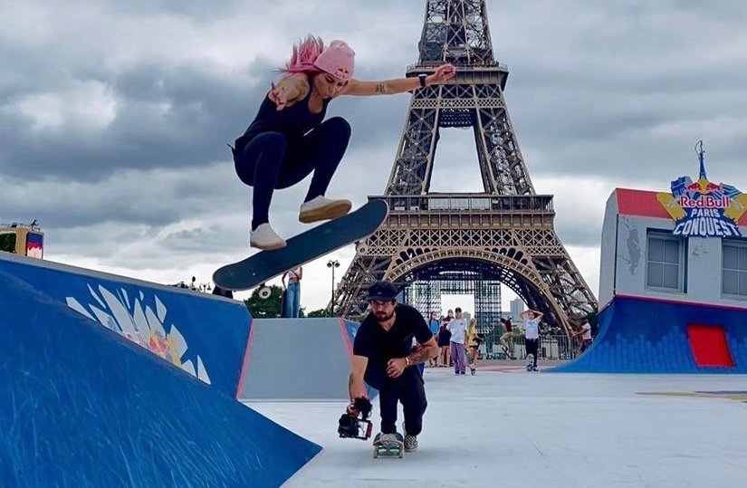 Letícia Bufoni é campeã do Paris Conquest, o 1º torneio de skate street após a Tóquio-2020