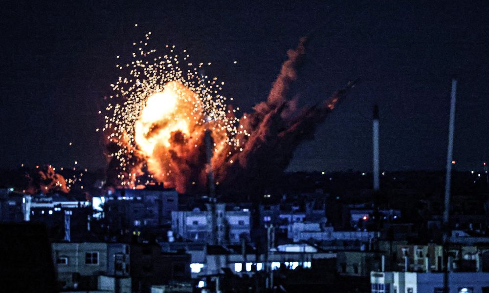 Hamas diz que ataques noturnos de Israel deixaram mais de 70 mortos