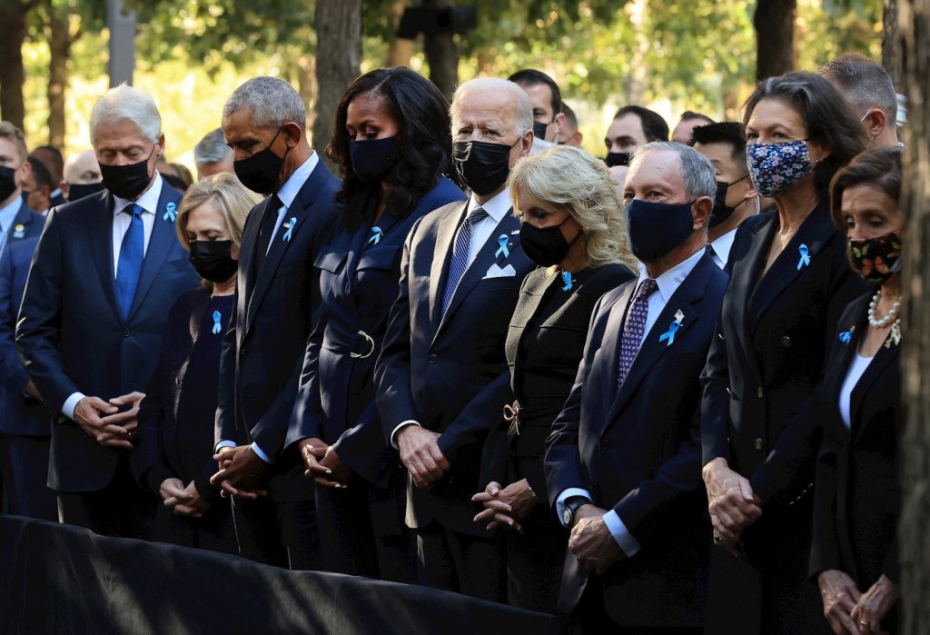 Joe Biden e ex-presidentes dos EUA participam de homenagens a vítimas do 11 de setembro