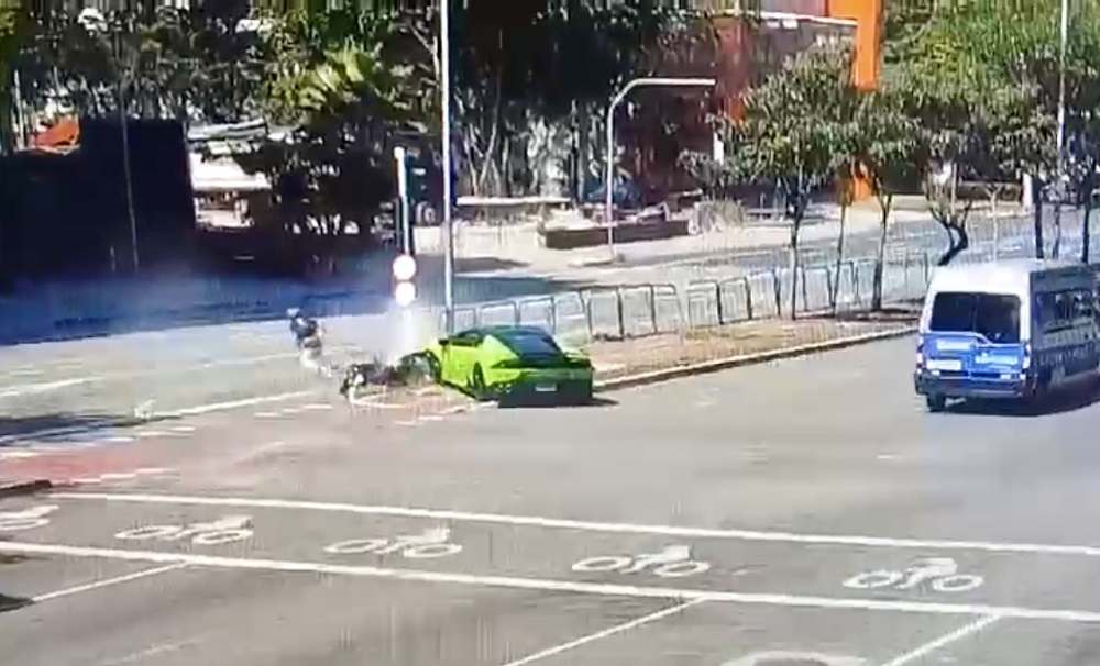 Motorista de Lamborghini persegue motociclista após ter Rolex roubado na Faria Lima 
