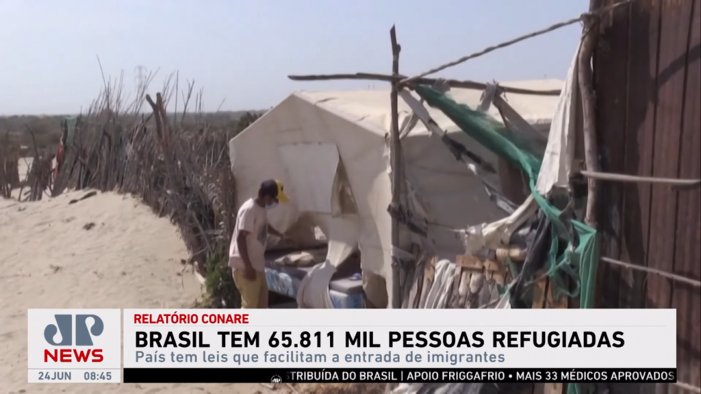 Brasil tem mais de 65 mil refugiados, aponta levantamento