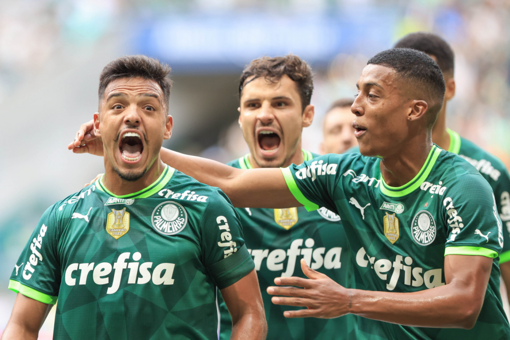 Gabriel Menino brilha, Palmeiras goleia o Água Santa e conquista o bicampeonato paulista