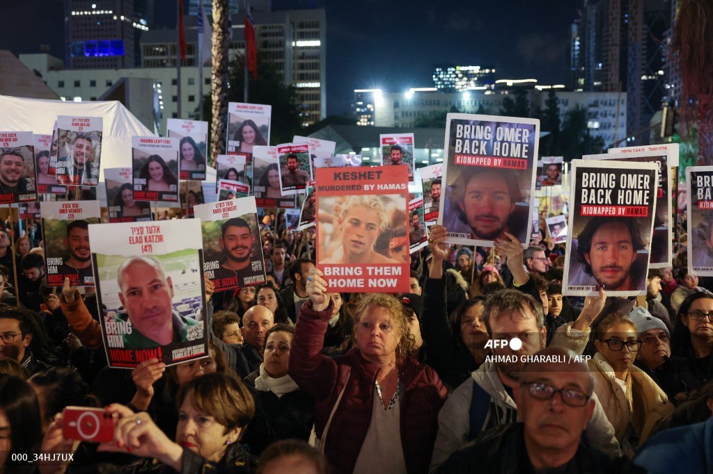 Protestos em Israel pedem renúncia de Netanyahu e retorno dos reféns