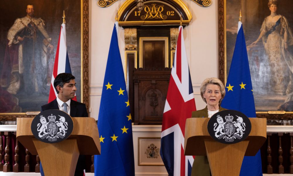 Reino Unido e UE chegam a acordo pós-Brexit sobre a Irlanda do Norte