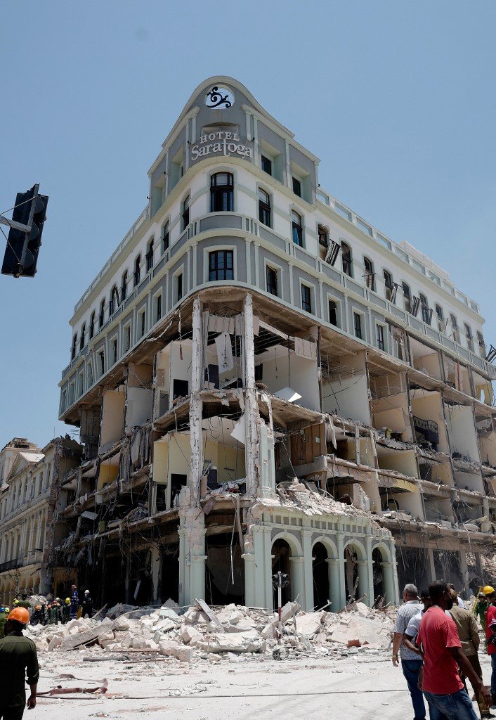 Número de mortos na explosão em hotel de luxo em Havana sobe para 18