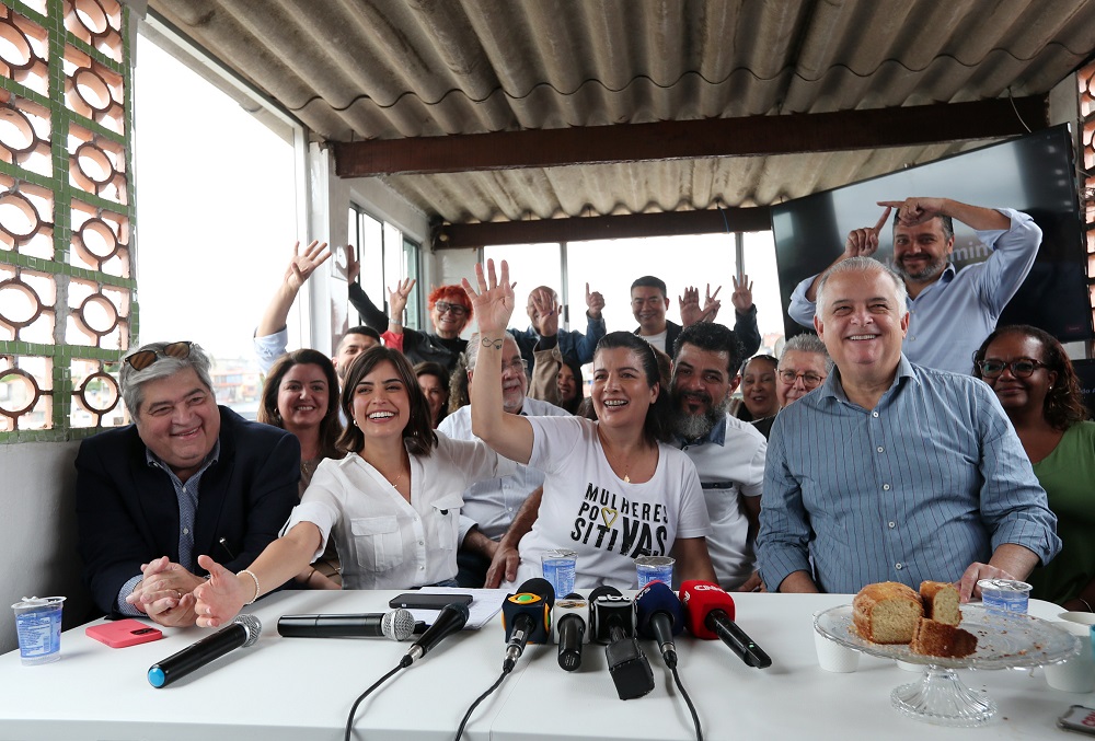 Tabata Amaral lança pré-candidatura à Prefeitura de São Paulo e diz que ‘polarização não deixa ônibus mais rápido’
