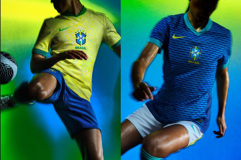 Revelada nova camisa da seleção brasileira