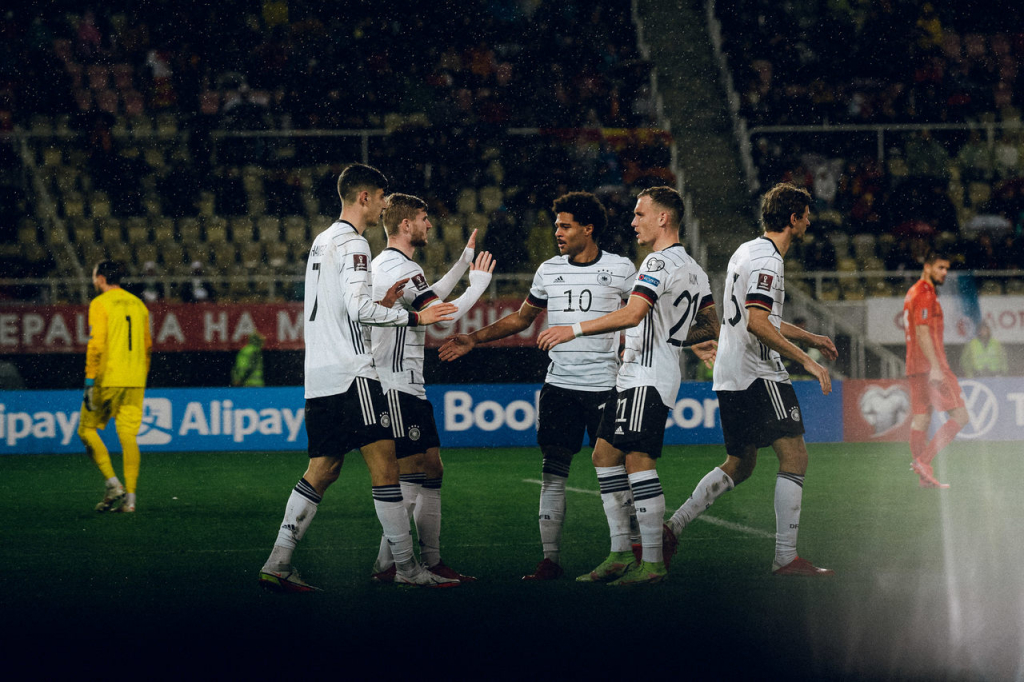 Alemanha goleia a Macedônia do Norte e é primeira classificada à Copa do Mundo de 2022