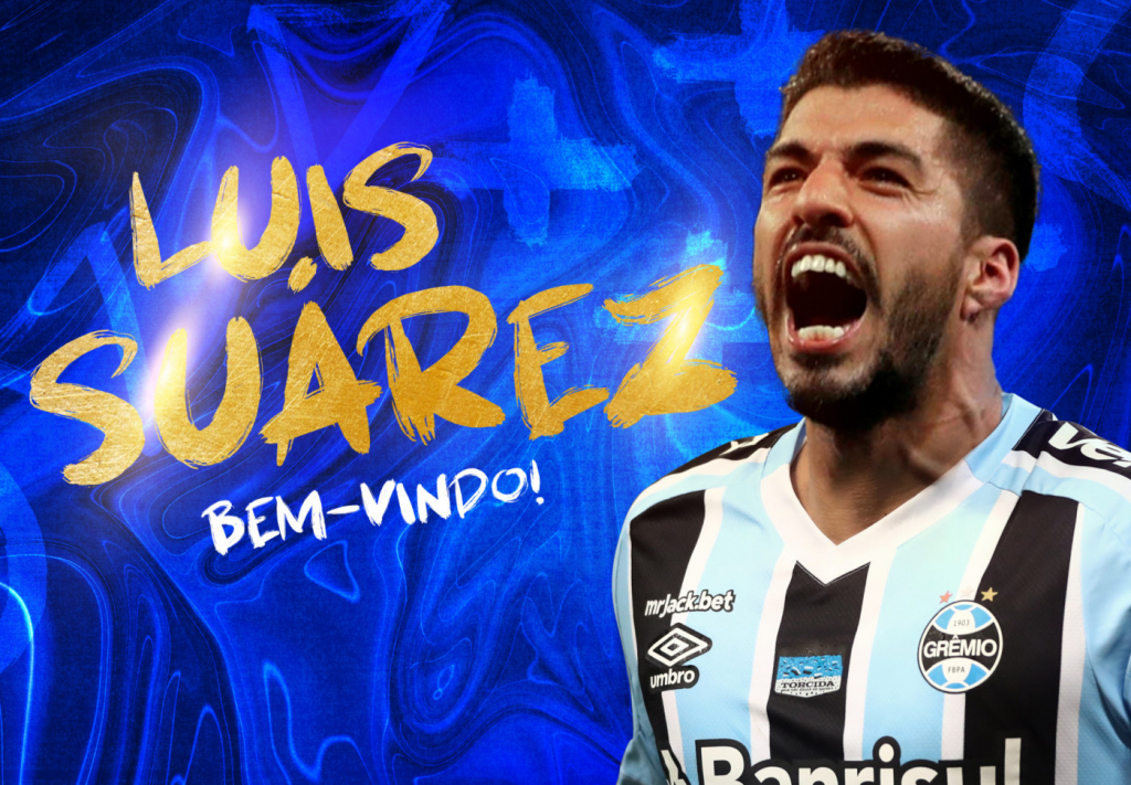 Mais de 26 mil ingressos são vendidos para apresentação de Luis Suárez na Arena Grêmio
