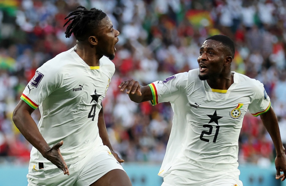 Em jogo movimentado, Gana vence a Coreia do Sul por 3 a 2 e sonha com classificação
