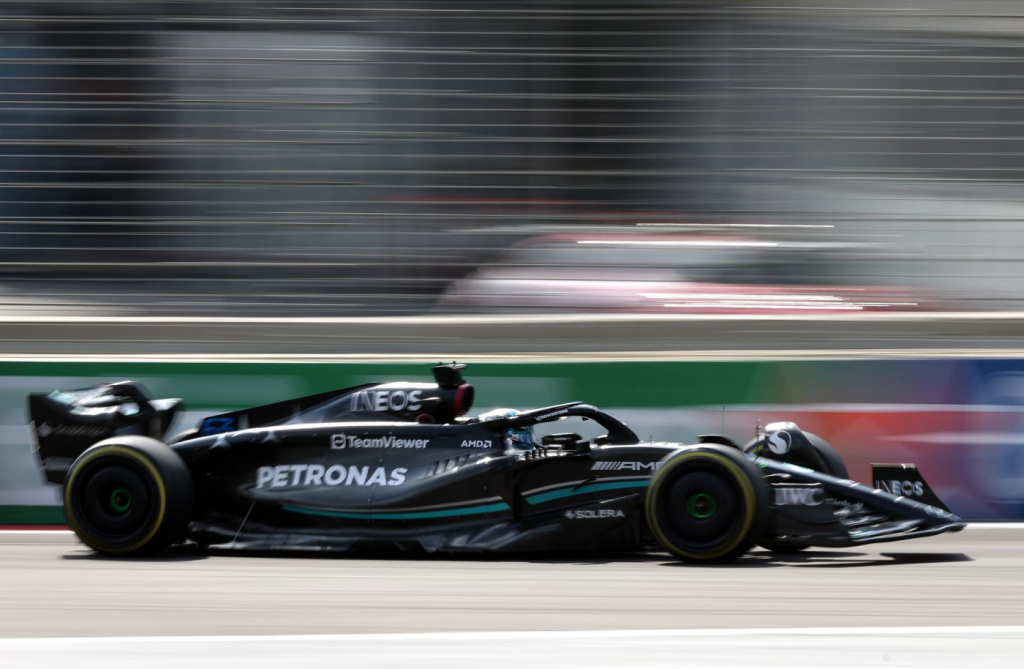 Fórmula 1: Mercedes surpreende e faz dobradinha com Russell e Hamilton no 1º treino em Miami