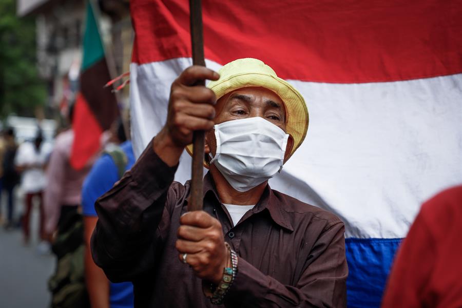 Paraguai registra recorde de mortes diárias e de internações por Covid-19