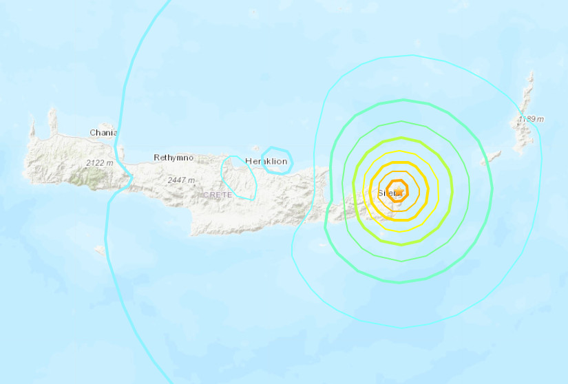 Menos de um mês após tremor deixar um morto, ilha de Creta registra novo terremoto