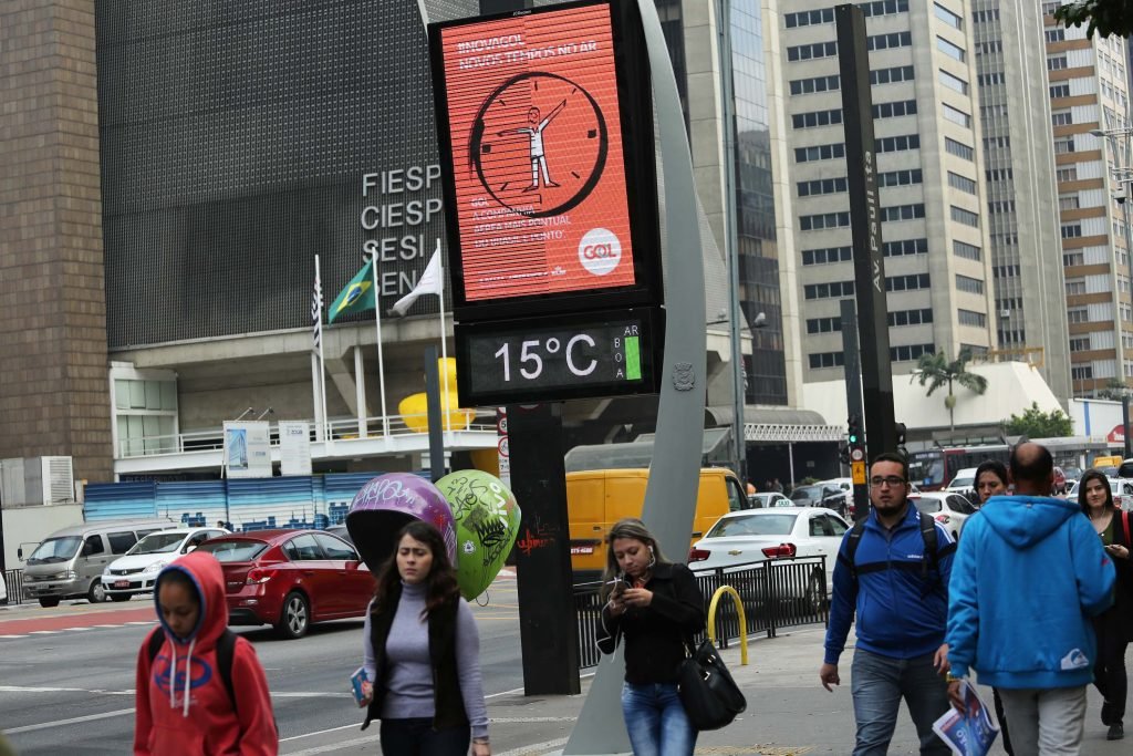 Após onda de calor, temperaturas devem cair a 16°C em São Paulo nesta semana