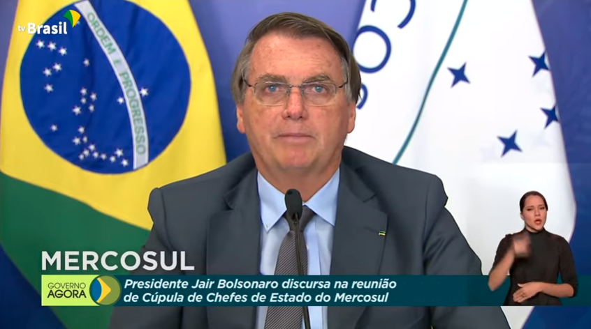 ‘Mercosul não pode continuar a ser visto como sinônimo de ineficiência’, diz Bolsonaro