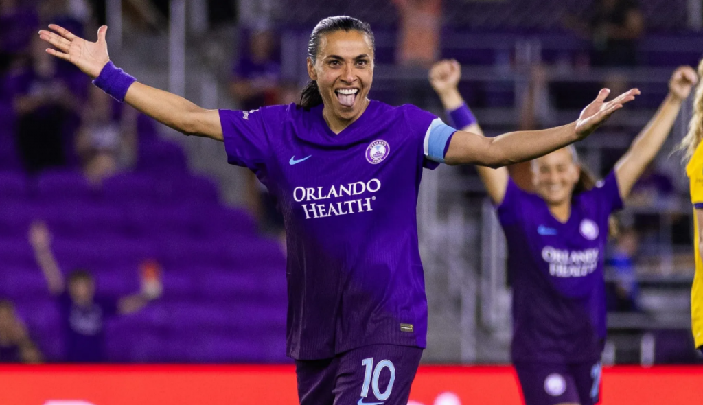 Marta é campeã pela 1ª vez da liga americana com o Orlando Pride 