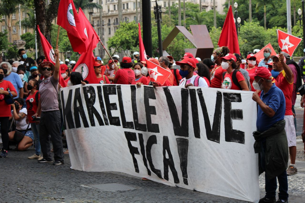 MST ocupa Incra contra despejo de famílias do acampamento Marielle Vive, em Valinhos