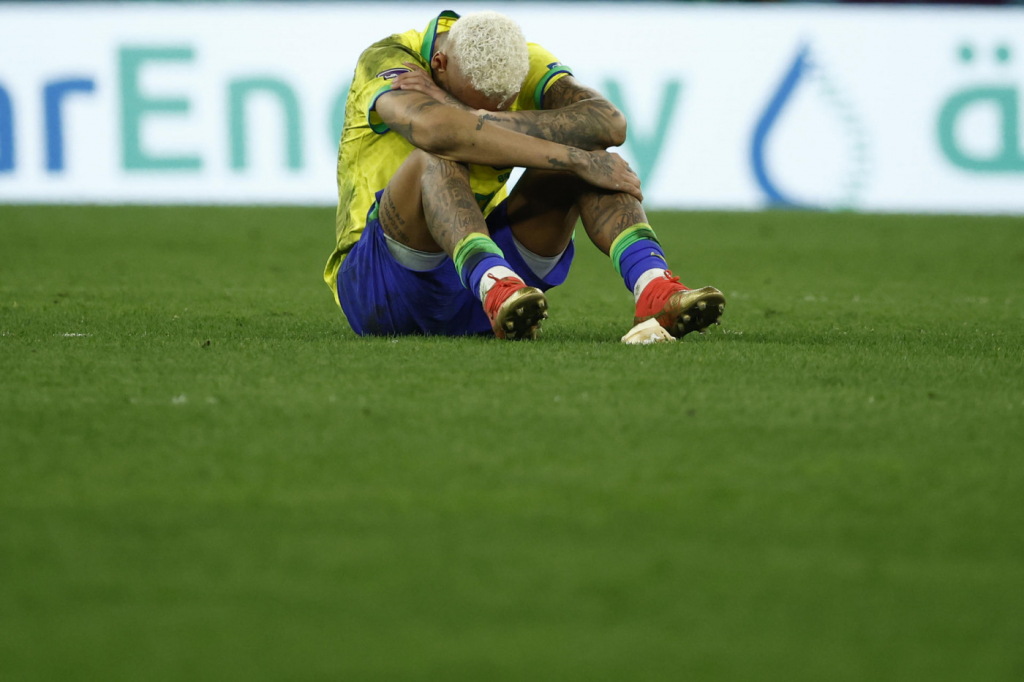 Neymar reclamou do posicionamento da Seleção Brasileira após gol da Croácia: ‘Faltavam cinco minutos’