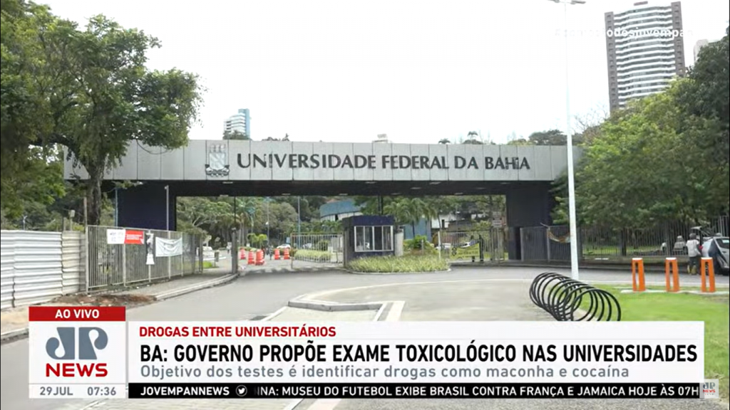 Deputado propõe exame toxicológico em universidades estaduais na Bahia e gera polêmica