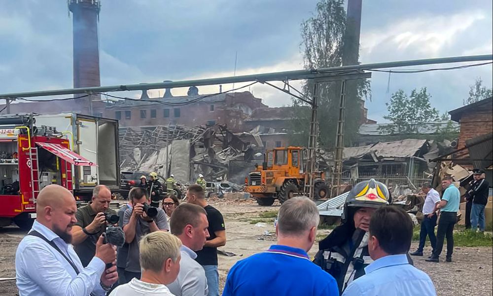 Explosão em fábrica perto de Moscou deixa mais de 50 feridos