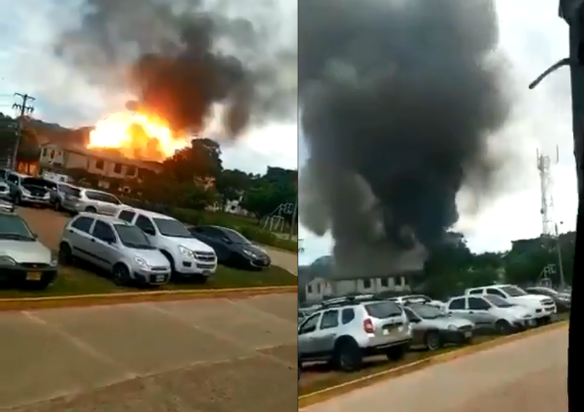 Carro-bomba explode em instalação militar na Colômbia; veja vídeos