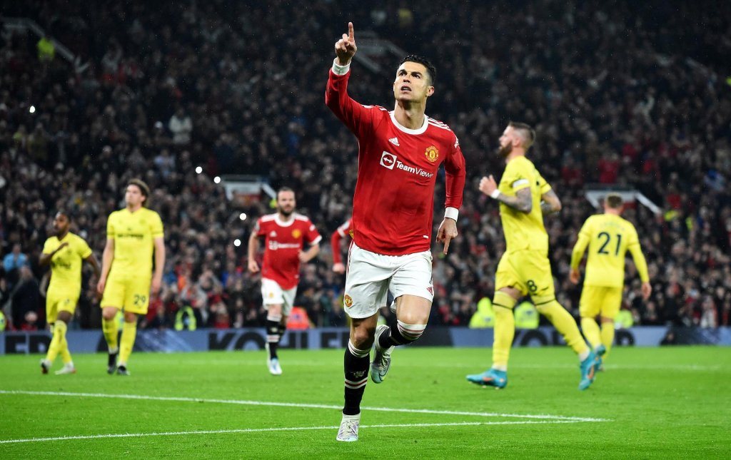 Cristiano Ronaldo marca em vitória do Manchester United sobre o Brentford 