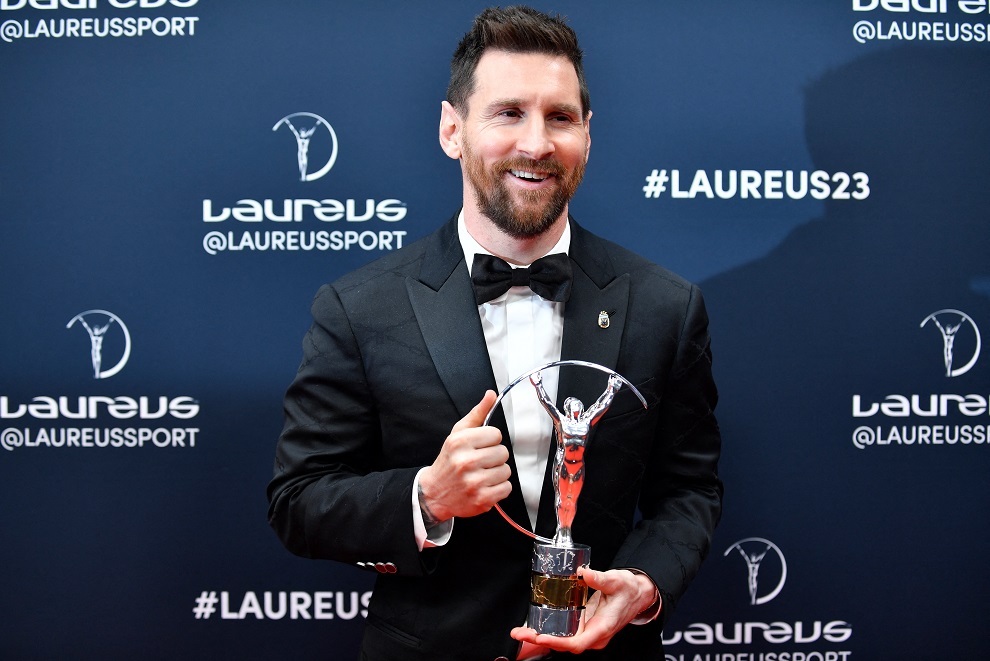 Lionel Messi é eleito o atleta do ano no Prêmio Laureus, o ‘Oscar do Esporte’ 