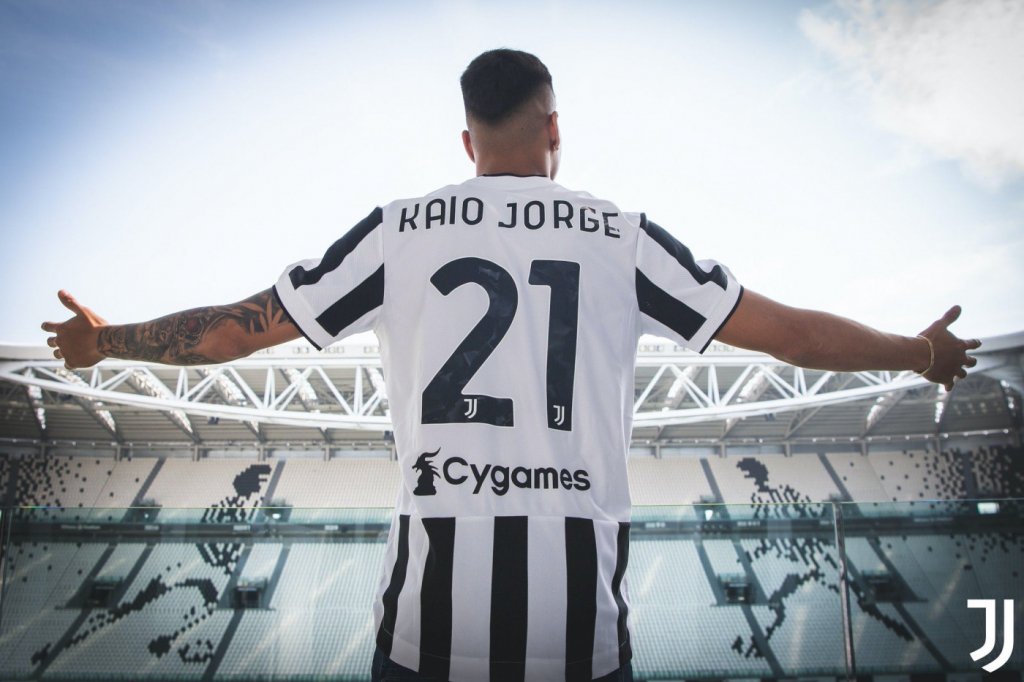 Kaio Jorge é anunciado pela Juventus, da Itália, e assina até junho de 2026