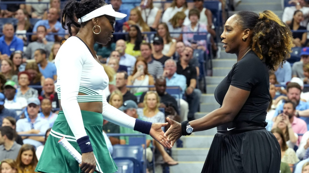 US Open: Irmãs Williams são eliminadas na 1ª rodada das duplas em último jogo juntas