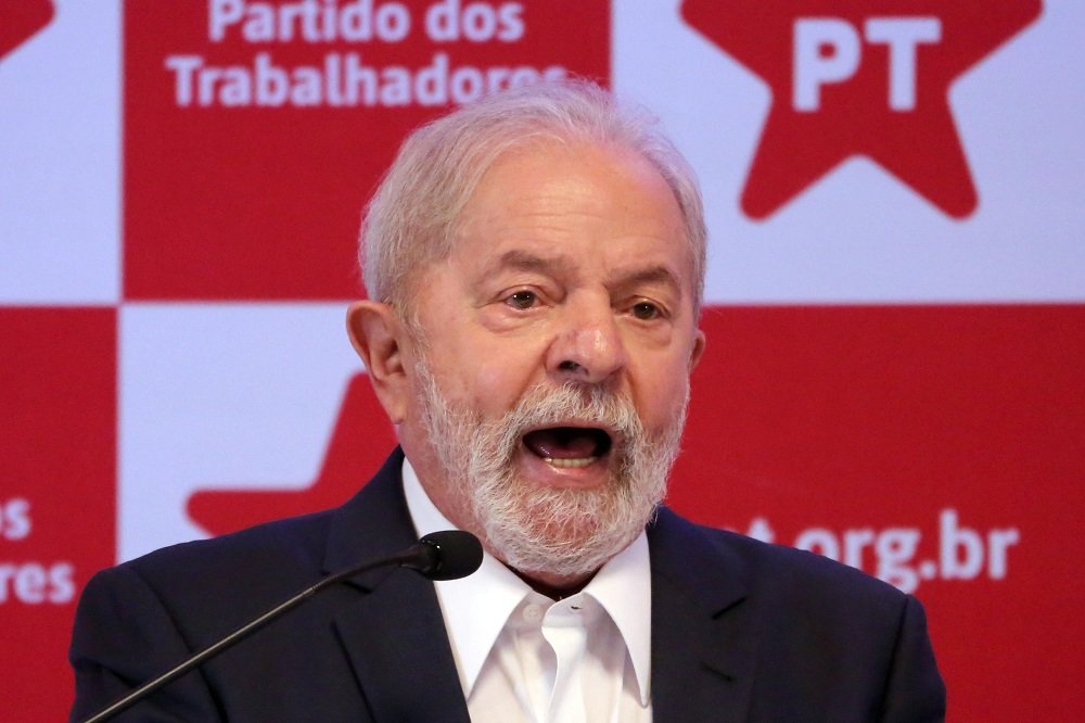 ‘Fico imaginando que Deus é petista’, afirma Lula