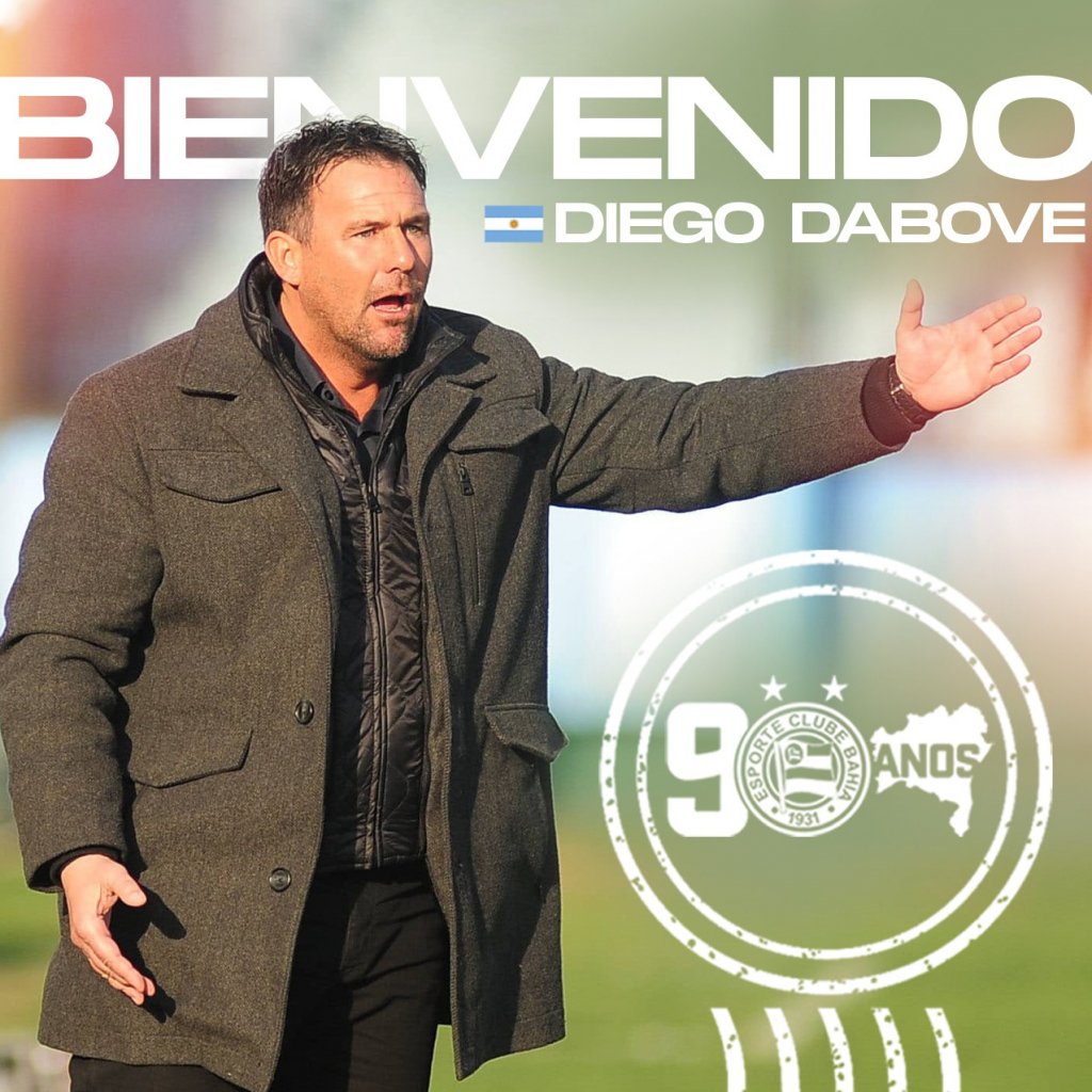 Bahia anuncia contratação de argentino Diego Dabove como novo técnico
