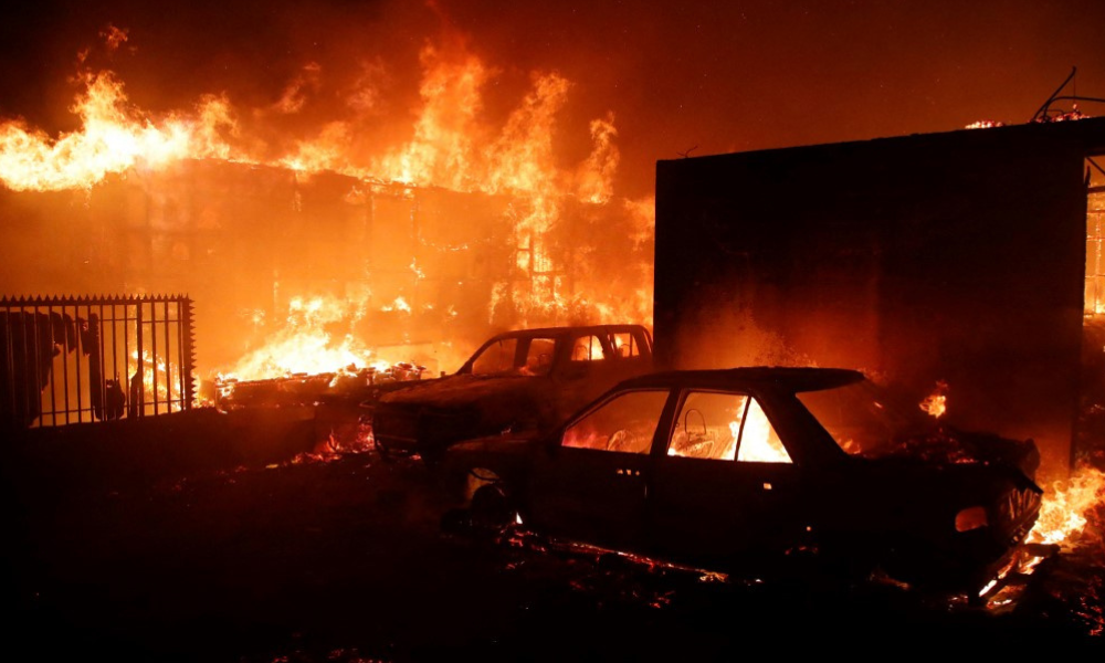 Sobe para 51 o número de mortos por incêndios florestais no Chile