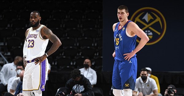 NBA: Jokic brilha, Nuggets vencem e encerram série de 7 triunfos dos Lakers