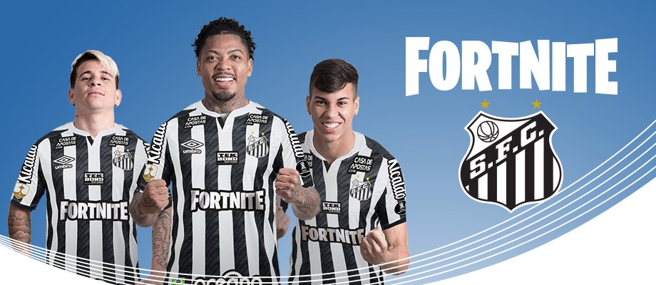 Santos terá jogo eletrônico como patrocinador master na final da Libertadores