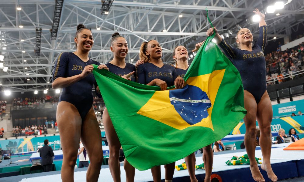 Equipe feminina de Ginástica do Brasil conquista prata nos Jogos Pan-Americanos 
